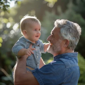 Prueba de ADN entre abuelo y nieto para confirmar la relación biológica realizada por CEFEGEN.