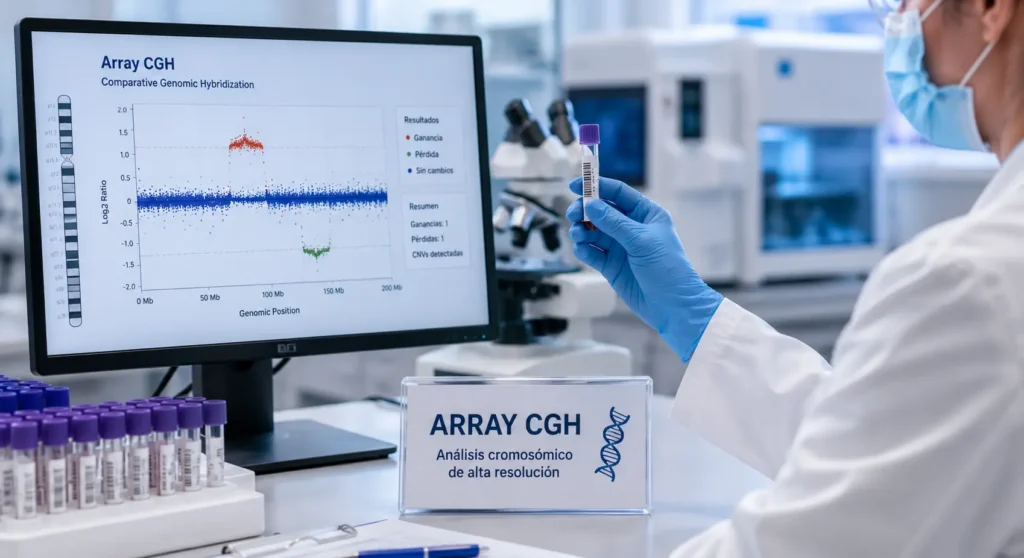 Test Array CGH en CEFEGEN
