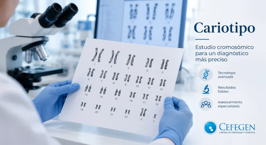 Cariotipo en sangre periférica