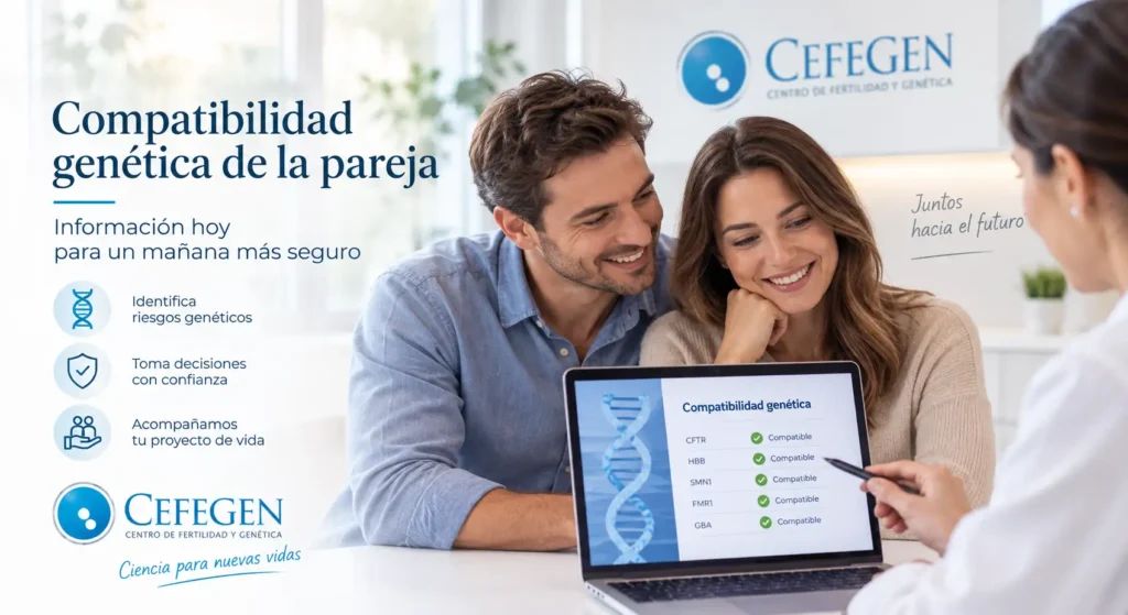 Compatibilidad genética de la pareja